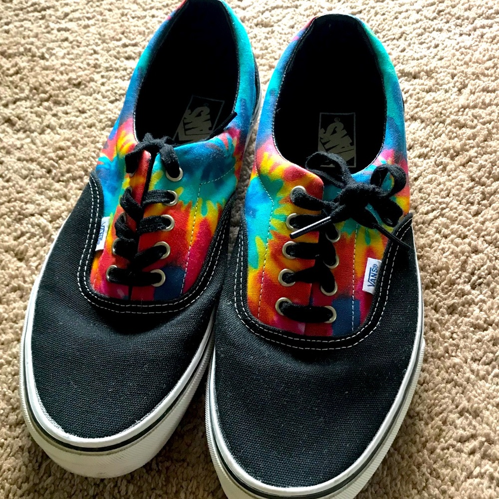 Men’s tie dye vans